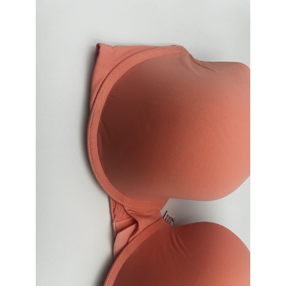 Victoria's Secret peach Demi Underwire Lightly Lined T-shirt Bra Size 36D - Picture 2 of 12